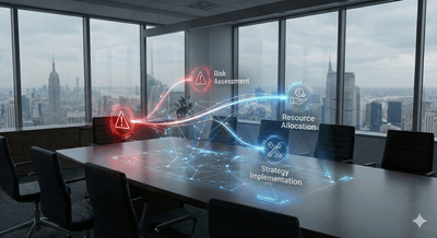 Cascading impact alert chain
